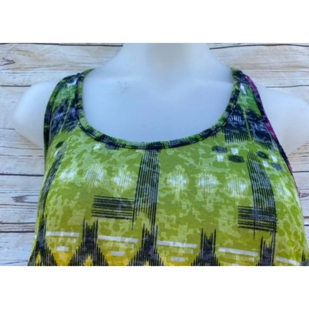 Delia's Racerback Tank Small Aztec Rainb - Picture 2 of 9